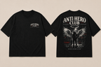 Anti Hero Club Dual Print Oversized Tee