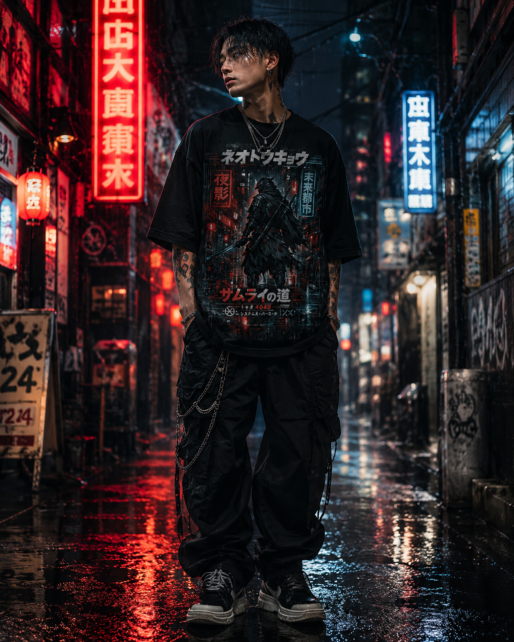 Tokyo Nights Streetwear Tee