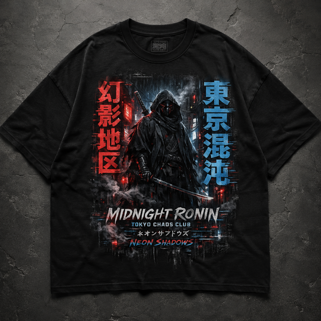 Midnight Ronin Oversized Tee