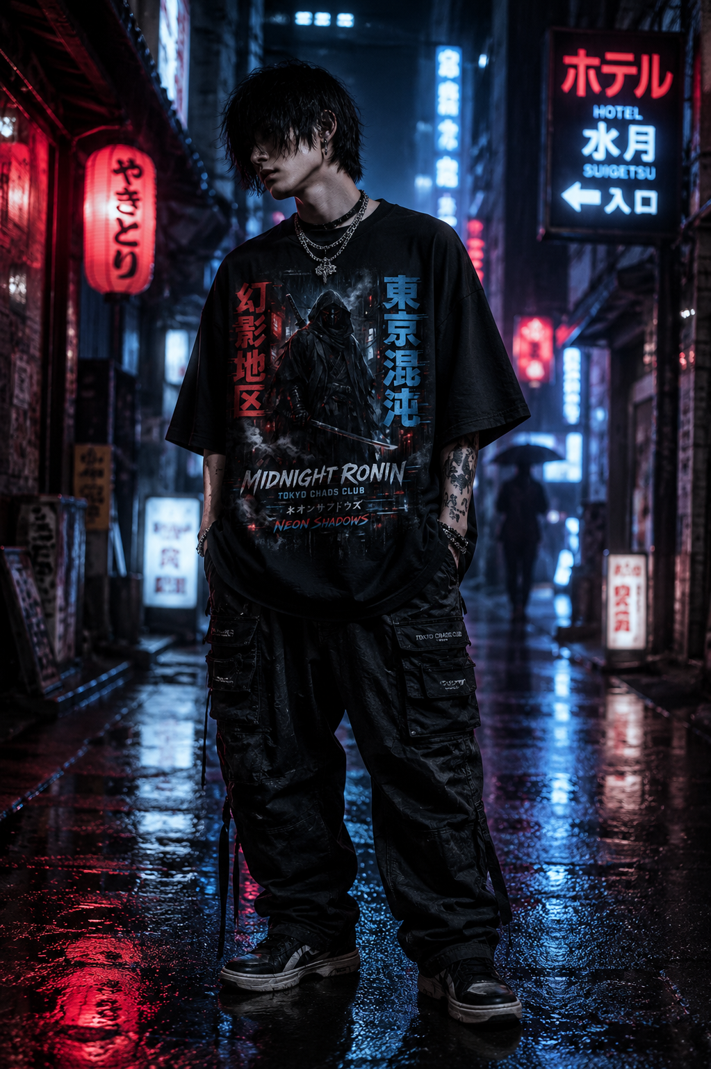 Midnight Ronin Oversized Tee