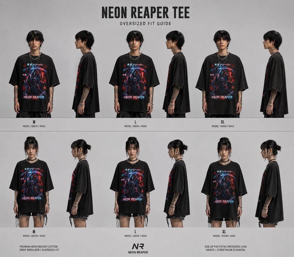 Neon Reaper Oversized Tee
