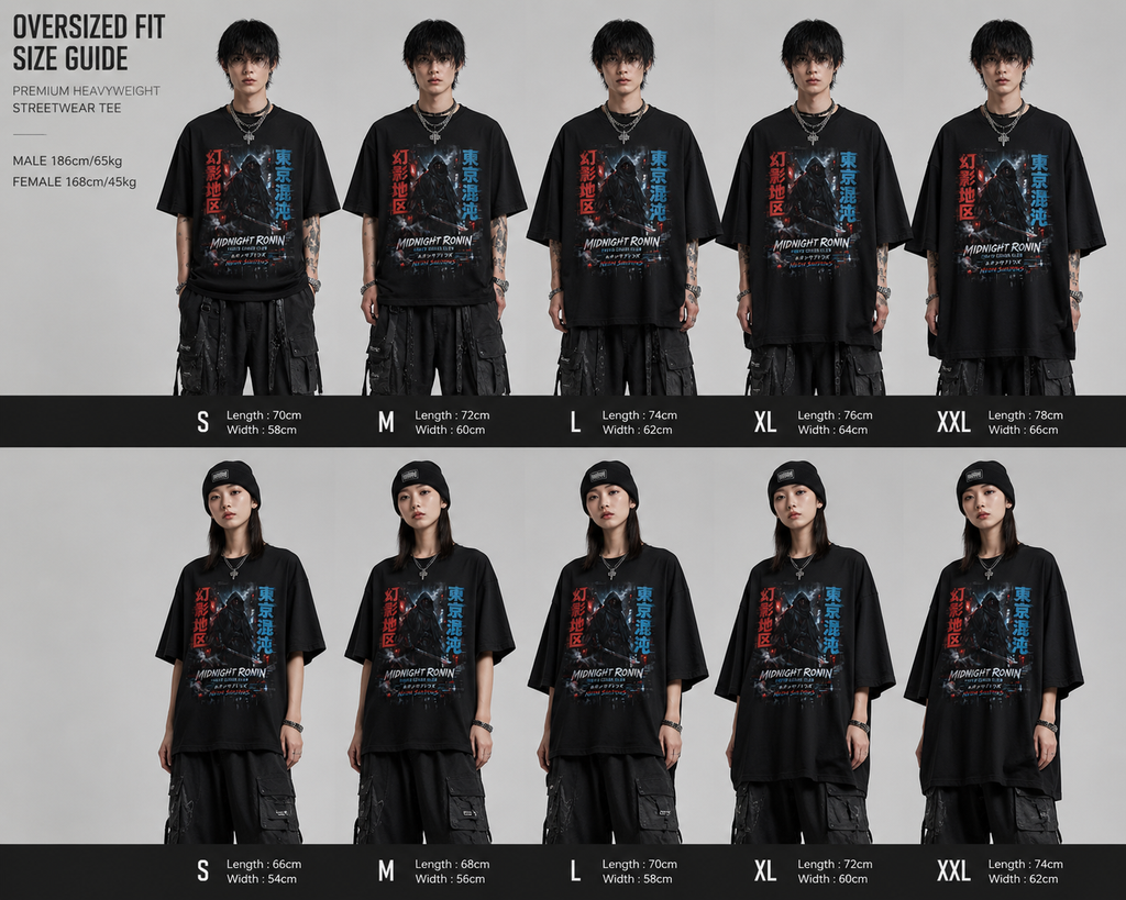 Midnight Ronin Oversized Tee