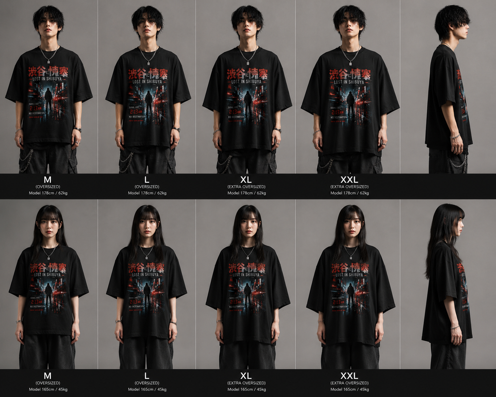 Lost In Shibuya Oversized Tee