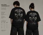 Anti Hero Club Dual Print Oversized Tee