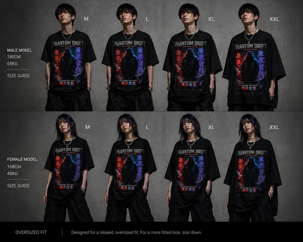 Phantom Drift Streetwear tee
