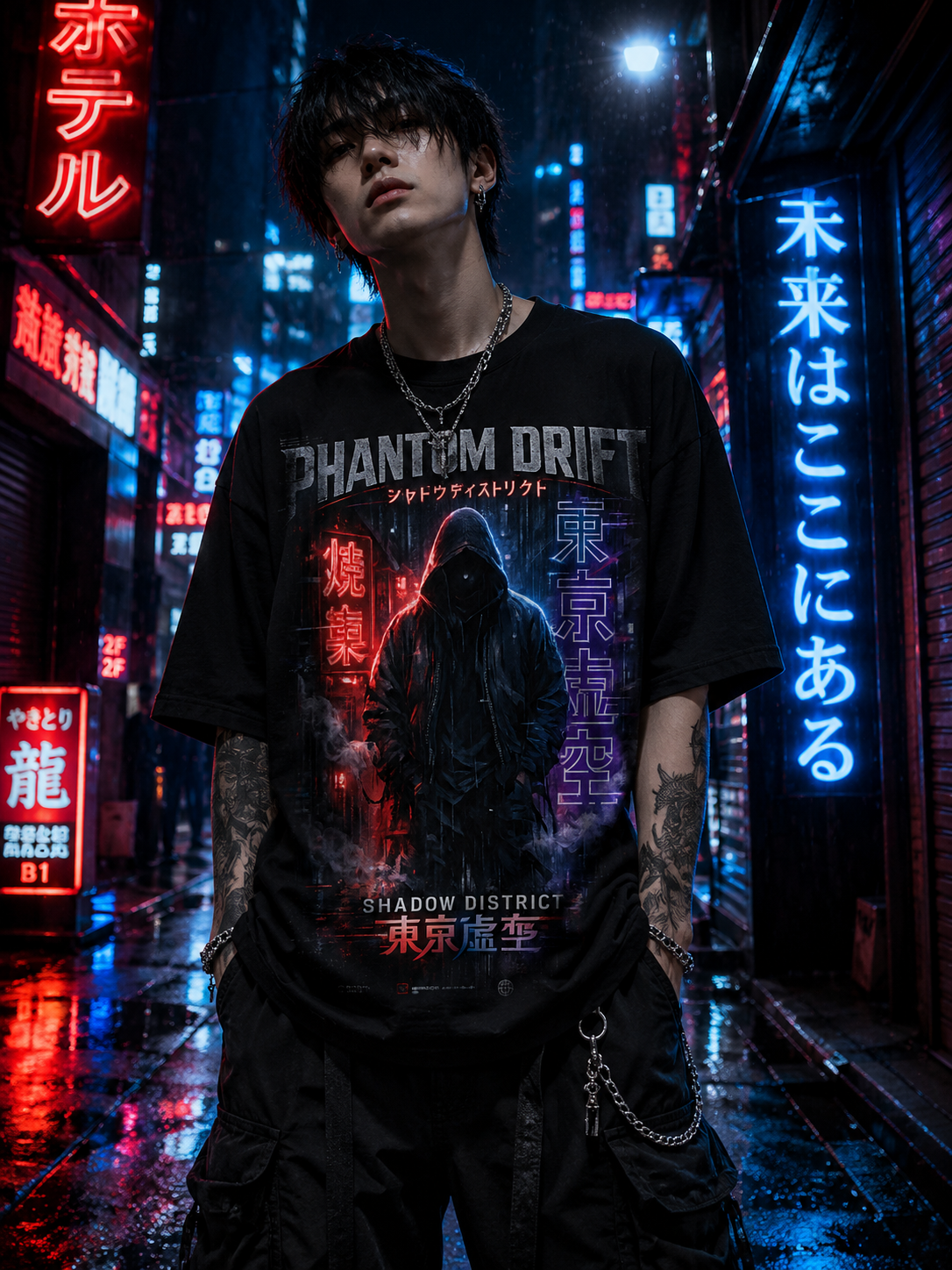 Phantom Drift Streetwear tee