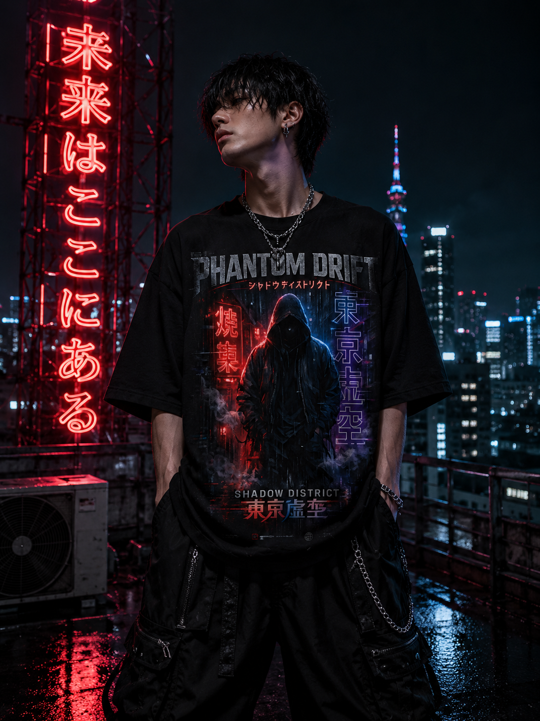 Phantom Drift Streetwear tee